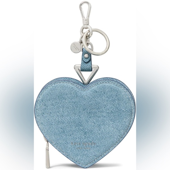 Kate spade Liv Smooth Leather Heart Coin Purse - Picture 2 of 3